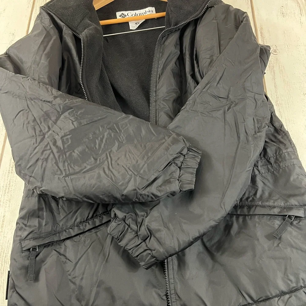Columbia Women’s Black Jacket Coat Medium - Picture 6 of 13